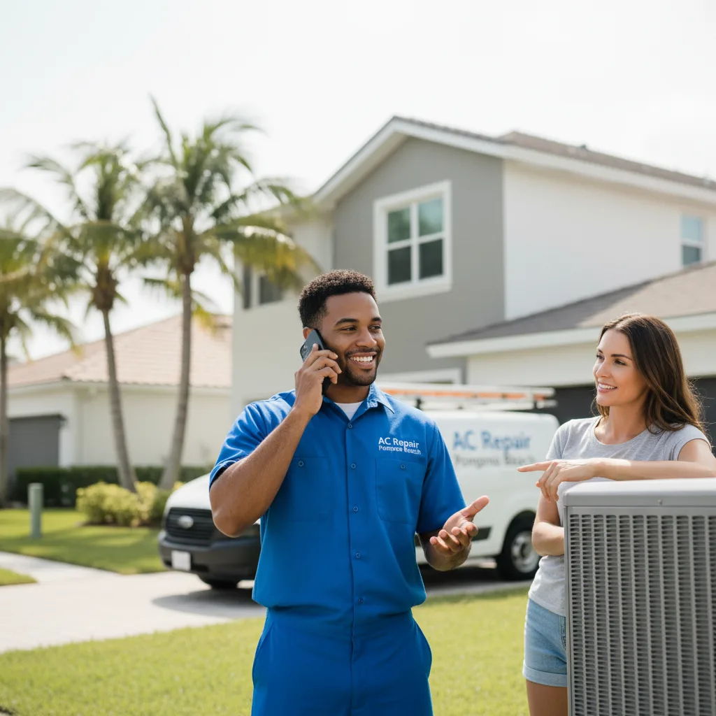 AC Repair Pompano Beach customer support in Lytle